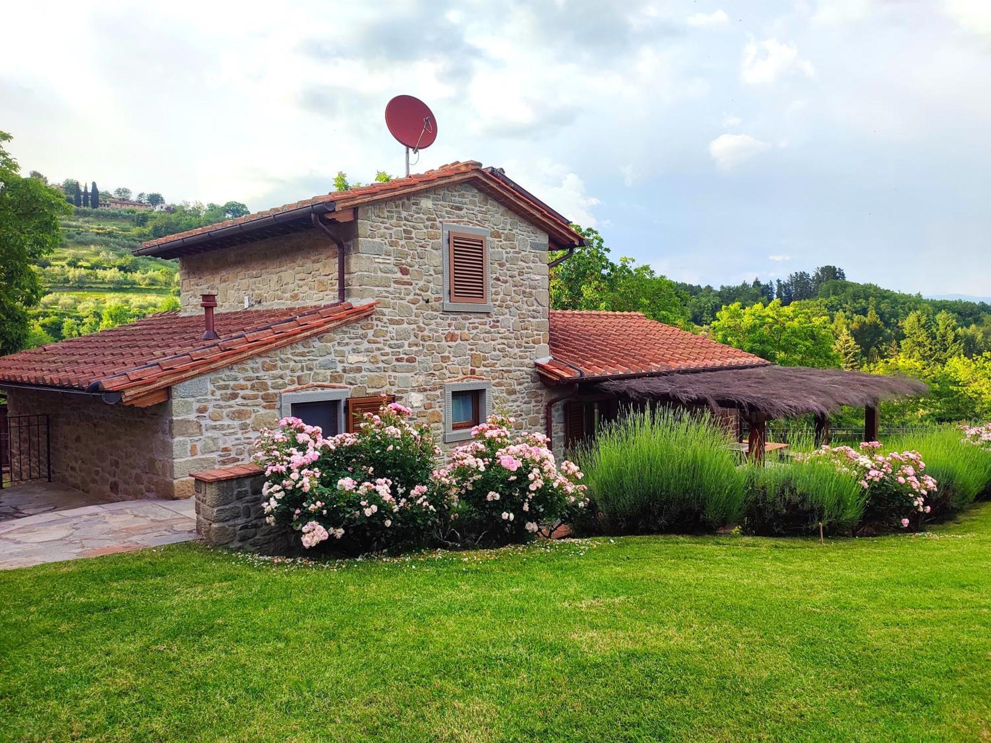 Podere Verdi Colline Poppi Kültér fotó